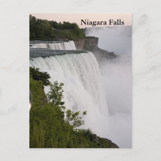 Niagara Herfsten, VS Briefkaart (Voorkant)