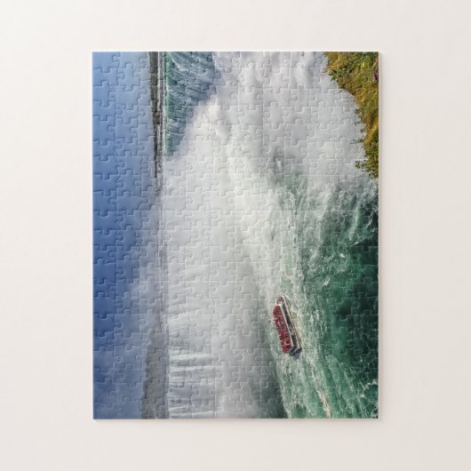Niagara Herfsten Waterfall Boat Jigzaag Puzzle Legpuzzel (Verticaal)