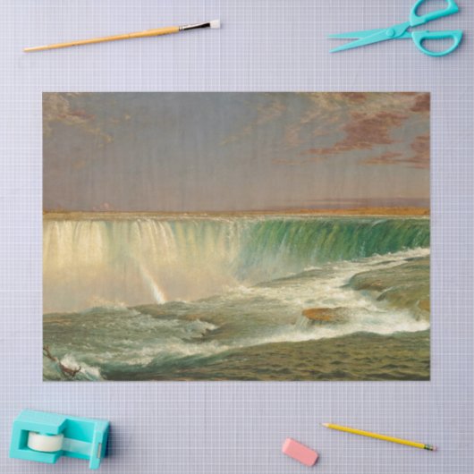 Niagara Herfsten Waterfall River Tissue Paper Tissuepapier (Craft)