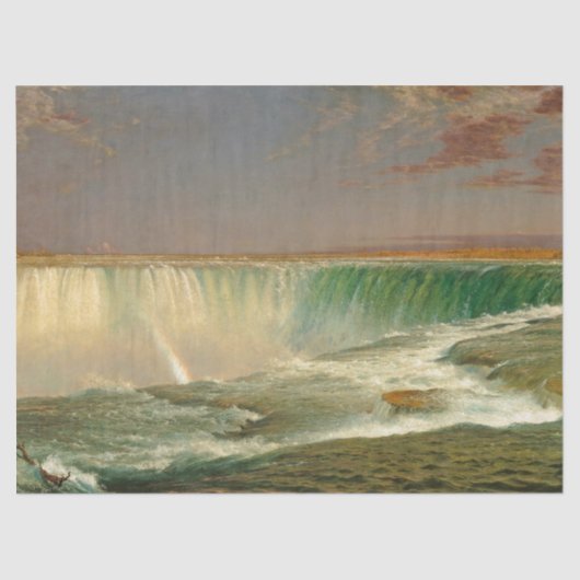 Niagara Herfsten Waterfall River Tissue Paper Tissuepapier (Voorkant)