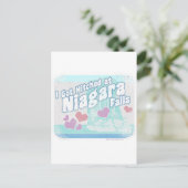 Niagara Herfsten Wedding Briefkaart (Staand voorkant)