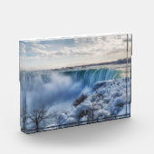 Niagara Herfsten winterochtendfoto Fotoblokken (Links)