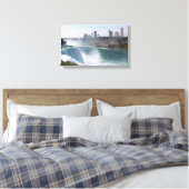 Niagara Herfsten Wrapped Canvas Afdruk (Insitu (Slaapkamer))