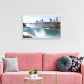 Niagara Herfsten Wrapped Canvas Afdruk (Insitu (Woonkamer))