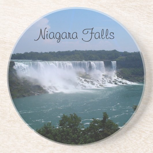 Niagara Herfsten Zandsteen Onderzetter (Voorkant)