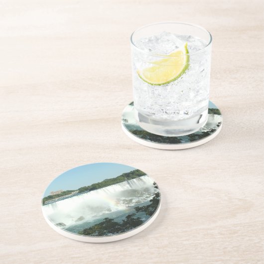 Niagara Herfsten Zandsteen Onderzetter (Zijkant)