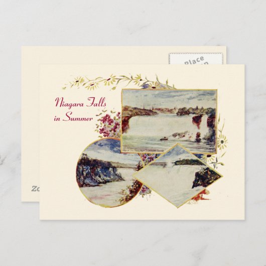  Niagara Herfsten Zomer Briefkaart (Voorkant / Achterkant)