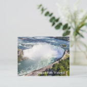 Niagara Hoefijzer Herfsten waterval Canada Briefkaart (Staand voorkant)