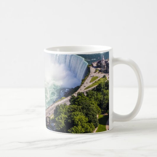 Niagara Hoefijzer Herfsten waterval Canada Koffiemok (Rechts)