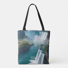 Niagara in Motion Schilderachtig voor dagelijks av Tote Bag