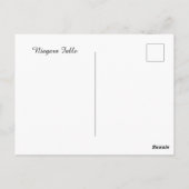 Niagara in Winter Briefkaart (Achterkant)