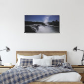 Niagara Mist Rijzend Canvas Afdruk (Insitu (Slaapkamer))