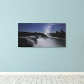 Niagara Mist Rijzend Canvas Afdruk (Insitu (Houten vloer))