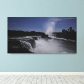 Niagara Mist Rising Canvas Afdruk (Insitu (Houten vloer))