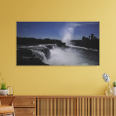Niagara Mist Rising Canvas Afdruk (Insitu (Woonkamer))