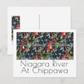Niagara River Briefkaart (Voorkant / Achterkant)