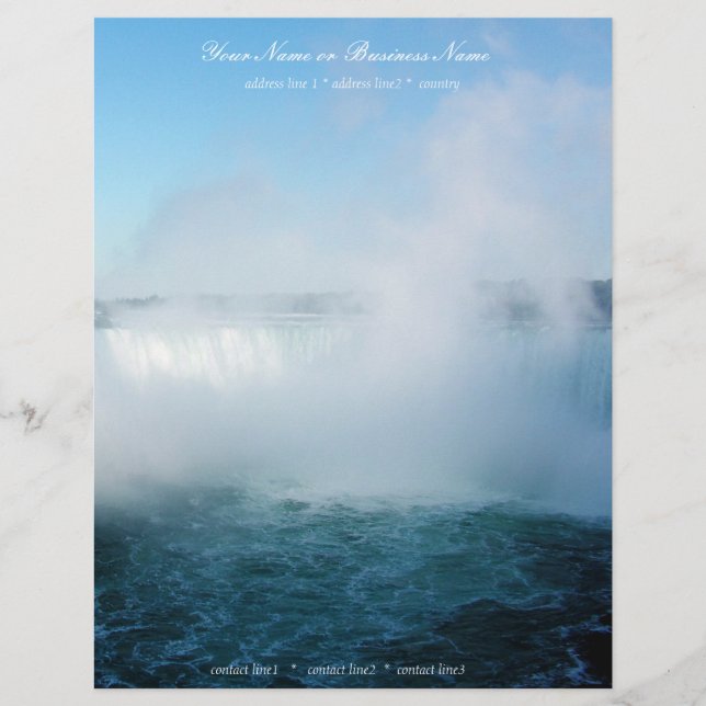 Niagara-watervallen (Voorkant)