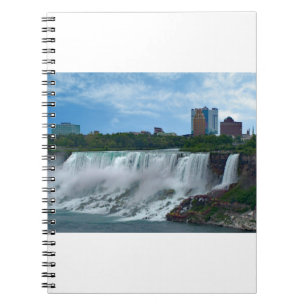 Niagara watervallen aan de Canadese kant  Notitieboek