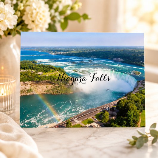 NIAGARA WATERVALLEN ANSICHTKAART BRIEFKAART