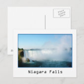 Niagara-watervallen Briefkaart (Voorkant / Achterkant)