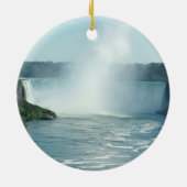 Niagara-watervallen Keramisch Ornament (Achterkant)