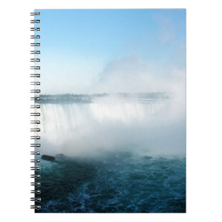 Niagara watervallen. notitieboek