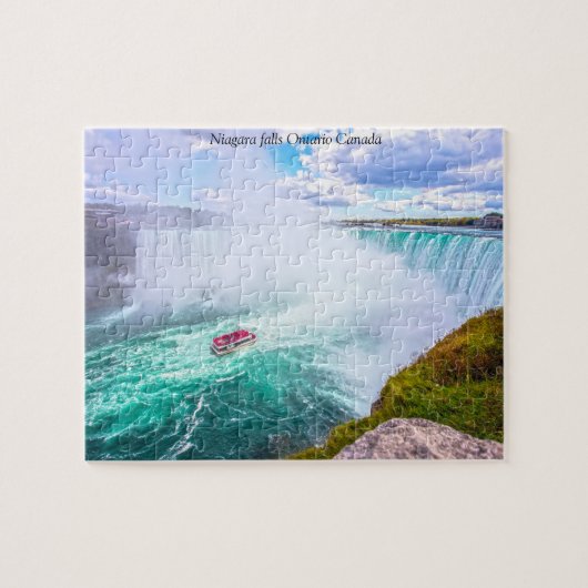 Niagara watervallen Ontario Canada. Legpuzzel (Horizontaal)