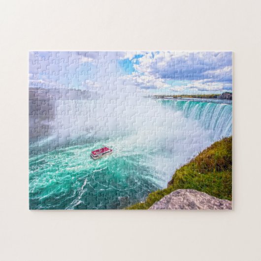 Niagara watervallen Ontario Canada. Legpuzzel (Horizontaal)