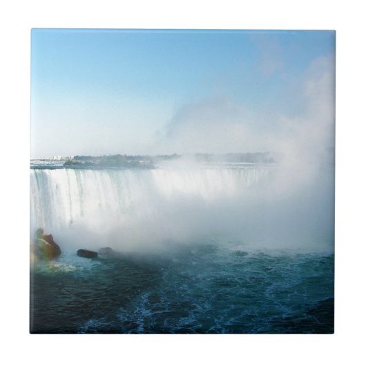 Niagara watervallen. tegeltje (Voorkant)