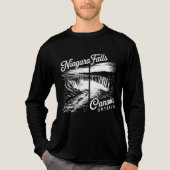 Niagara watervallen Tri-Blend shirt (Voorkant volledig)