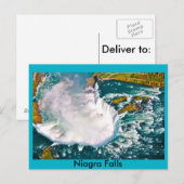 Niagra Herfsten Air shot-kaart Briefkaart (Voorkant / Achterkant)