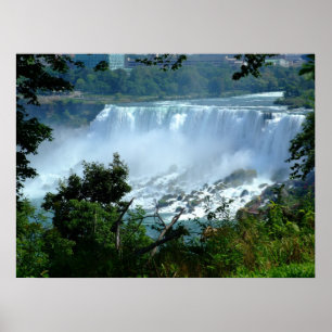 Niagra Herfsten Canvas Poster
