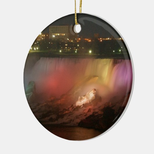 niagra-herfsten keramisch ornament (Links)