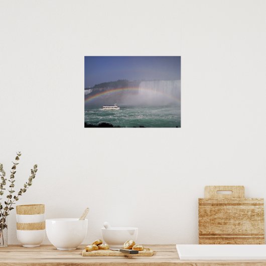 Niagra Herfsten Poster (Keuken)