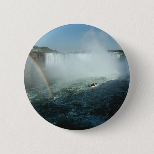 Niagra Herfsten- Ronde Button 5,7 Cm (Voorkant)