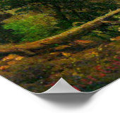 Niagra Herfsten van Bierstadt Poster (Hoek)