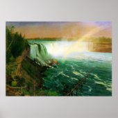Niagra Herfsten van Bierstadt Poster (Voorkant)