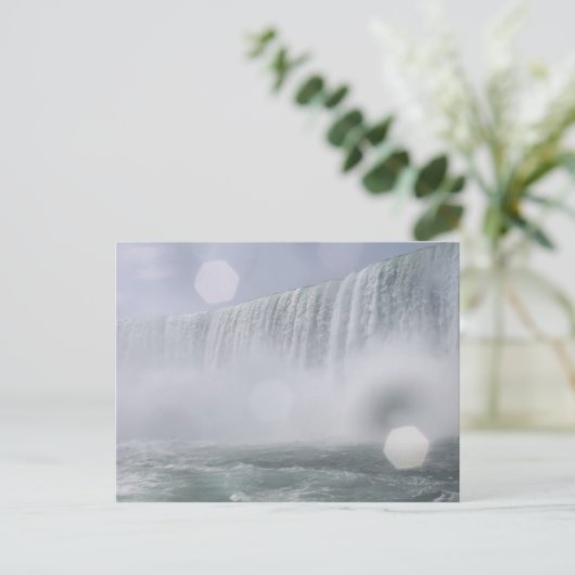 Niagra Mist Briefkaart (Staand voorkant)