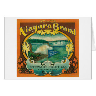 Niagra Oranje Etiket