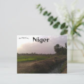 Niamey Niger Briefkaart (Staand voorkant)