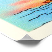 Niantic Connecticut CT Old Vintage Travel Souvenir Poster (Hoek)