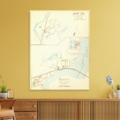 Niantic, Jewett City Canvas Afdruk (Insitu (Woonkamer))