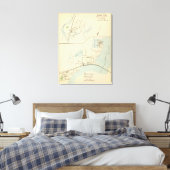 Niantic, Jewett City Canvas Afdruk (Insitu (Slaapkamer))