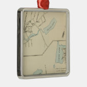 Niantic, Jewett City Metalen Ornament (Rechts)