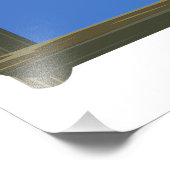 Nias Island Indonesia reiskaart Foto Afdruk (Hoek)