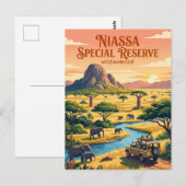 Niassa Special Reserve Mozambique Briefkaart (Voorkant / Achterkant)
