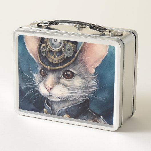 Nibbleton Steampunk kat aangepaste naam (Achterkant)