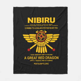 Nibiru - Planet of the Crossing Fleece Deken