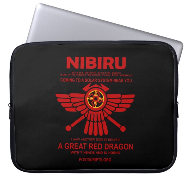 Nibiru - Planet of the Crossing Laptop Sleeve (Voorkant)