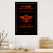 Nibiru - Planet of the Crossing Poster (Keuken)